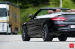 Mercedes-Benz C-Class Cabriolet on Vossen Wheels (VFS10) 2017 года
